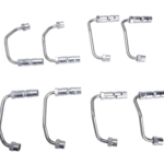 LB7 Duramax Injection Lines 2001-2004 GM Chevy Complete Set 8 Fleece Performance